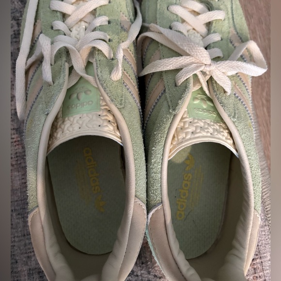 Pastel Green Adidas Gazelle - Picture 6 of 7